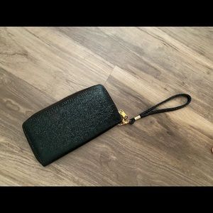 Black Sparkly wristlet